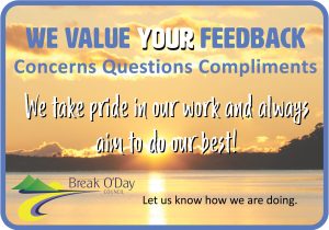 Customer Feedback Postcard